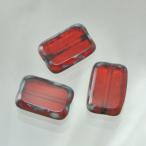 チェコビーズ FPTCレクタングル12/8mm シャムトラバティン 2個 パーツ アクセサリー ハンドメイド 手芸 手作り 素材