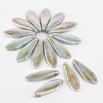 チェコビーズ ダガー   5x16mm ラスティーグリーン 12個 パーツ アクセサリー ハンドメイド 手芸 手作り 素材