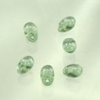 Yahoo! Yahoo!ショッピング(ヤフー ショッピング)チェコビーズ PBドロップ4x6mm グリーンラスター 30個 パーツ アクセサリー ハンドメイド 手芸 手作り 素材