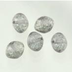 Yahoo! Yahoo!ショッピング(ヤフー ショッピング)チェコビーズ フラットバイコーン8/10mm グレーテラコッタ 6個 パーツ アクセサリー ハンドメイド 手芸 手作り 素材