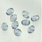 Yahoo! Yahoo!ショッピング(ヤフー ショッピング)チェコビーズ フラットバイコーン6/8mm ブルーテラコッタ 12個 パーツ アクセサリー ハンドメイド 手芸 手作り 素材