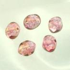 Yahoo! Yahoo!ショッピング(ヤフー ショッピング)チェコビーズ フラットバイコーン8/10mm ピンクテラコッタ 6個 パーツ アクセサリー ハンドメイド 手芸 手作り 素材