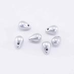 Yahoo! Yahoo!ショッピング(ヤフー ショッピング)チェコビーズ PBドロップ4x6mm  アンティークシルバー 30個 パーツ アクセサリー ハンドメイド 手芸 手作り 素材