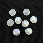 チェコビーズ パンプキン6mm クリスタルマットAB 60個 パーツ アクセサリー ハンドメイド 手芸 手作り 素材