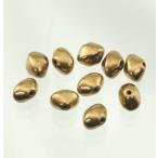 Yahoo! Yahoo!ショッピング(ヤフー ショッピング)チェコビーズ フラットバイコーン6/8mm ブロンズ 12個 パーツ アクセサリー ハンドメイド 手芸 手作り 素材