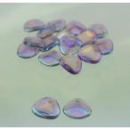 Yahoo! Yahoo!ショッピング(ヤフー ショッピング)チェコビーズ ローズペタル8/7mm バイオレットレインボー 24個 パーツ アクセサリー ハンドメイド 手芸 手作り 素材