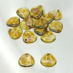 Yahoo! Yahoo!ショッピング(ヤフー ショッピング)チェコビーズ ローズペタル8/7mm エリナイトピカソ 24個 パーツ アクセサリー ハンドメイド 手芸 手作り 素材
