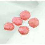 Yahoo! Yahoo!ショッピング(ヤフー ショッピング)チェコビーズ グレイン10mm ピンク 8個 パーツ アクセサリー ハンドメイド 手芸 手作り 素材