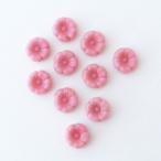 チェコビーズ プラムビーズ9mm オパックピンク 10個 パーツ アクセサリー ハンドメイド 手芸 手作り 素材