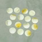 チェコビーズ レンティル6mm ツンドラホワイト 30個 パーツ アクセサリー ハンドメイド 手芸 手作り 素材