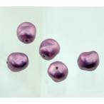 Yahoo! Yahoo!ショッピング(ヤフー ショッピング)チェコビーズ ガラスパールブランボール9mm ライラックマット 12個 パーツ アクセサリー ハンドメイド 手芸 手作り 素材