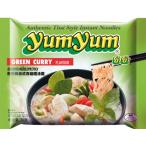Yumyum／インスタントヌードル　グリーンカレー味　タイ　料理　麺　ラーメン　アジアン食材　インスタントラーメン　エスニック