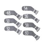 Scott Edward вязаный Wedge Golf железный крышка головки цилиндров 7PCS Club протектор 48,50,52,54,56,58,60 раз Scott Ed wa