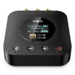 1Mii B06HD+ Bluetooth ресивер LDAC/aptX HD/LL низкий задержка аудио соответствует,AUX RCA свет такой же ось мощность 