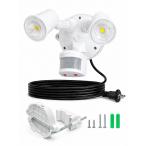 LED человек чувство сенсор свет, наружный для, розетка тип, яркость 2500 люмен,AC 100V 50/60Hz,IP54 защита от дождя, шнур электропитания 5m,2 тип света, экономия энергии 