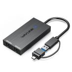 WAVLINK DisplayLink USB-C HDMI конверсионный адаптор двойной HDMI адаптор 4K@60Hz USB дисплей адаптор 