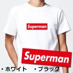 ショッピングシュプリーム シュプリーム 好き必見 ストリート大人気Tシャツ Superman パロディ ボックスロゴ オシャレ