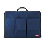 LIHITLAB. バッグインバッグ ワイドタイプ A7559-11 ネイビー