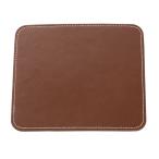  кожа коврик для мыши квадратное TS-0997-007 Brown 