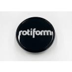 Rotiform ロティフォームホイール センターキャップオーナメント 10ポイントナット用 rotiformロゴ 1枚