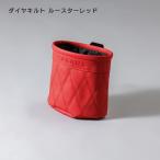 CABANA カバナ クリップ付き小物入れ NEWタイプ ダイヤキルト ルースターレッド ダークブラック