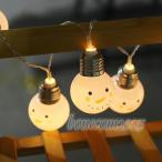 クリスマス イルミネーション LED ストリングライト クリスマス 飾り クリスマスツリー 電池式 電飾  雰囲気 屋内 可愛い パーティー 部屋 店舗