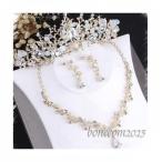  свадьба Tiara колье / серьги свадебный Tiara crystal Tiara u Эдди ng party ювелирные изделия свадебные мелочи свадьба невеста 