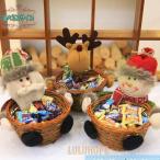 クリスマス お菓子 果物カゴ 可愛い ギフトカゴ クリスマス サンタクロース 大 小物 おしゃれ 飾り物 雑貨 玄関 置物 クリスマス用品