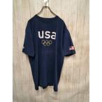 【US輸入古着】ソルトレイクオリンピック（USA）記念Tシャツ　Lサイズ　UST0046