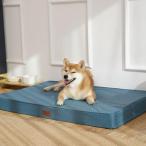 EMME 犬 ベッドクッション 防水 ペットベッド ペットマット 犬用ベッド 洗える さらさら 通気性 蒸れにくい 高反