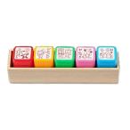 スタンプ工房 愛 先生スタンプ 評価印セット 5個入 ES-02 動物 角型
