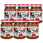 ショッピング桃屋 桃屋 梅ごのみ 105g×6個  練り梅 梅干 梅 梅肉 ごはんのお供