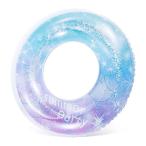 浮き輪 Oziral 星空タイプ うきわ キラキラ O型 浮輪 かわいい 大人 子供 プール フロート 海水浴 水遊び