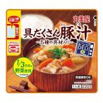 ショッピング玉ねぎ 丸美屋 レンジDELI 具だくさん豚汁(レンジ対応袋入) 220g×5個