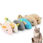 猫 おもちゃ ネズミ 6個セット ぬいぐるみ 猫のおもちゃ ねずみ キャットニップ 噛むおもちゃ 運動不足解消 ストレス