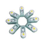  luna li futon зажим futon фиксация контейнер предотвращение скольжения 8 шт. комплект futon смещение предотвращение ватное одеяло пуховый футон легко устанавливается голубой ( голубой )