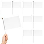 EXCEART 卓上国旗 手回し旗 手持ち旗 応援フラッグ ミニ 手持ち旗 プラスチック棒付き スポーツ観戦 ワールドカ