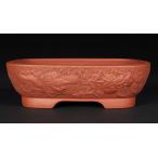  Matsushita .. отходит гравюра дракон документ . угол длина person горшок горшок бонсай горшок цветочный горшок bonsaipot Tokoname ....tokoname Izumi магазин производства . место sen номер 8 номер 24cm. грязь сосна Kashiwa бонсай средний товар бонсай оптимальный товар ограничен!