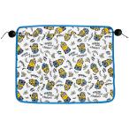 日よけ カーテン ミニオン パターン 1枚入り 約65×50ｃｍ ホワイト MINIONS 7287-76