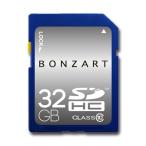ショッピング32GB SDカード 32GB SDHC CLASS10 BONZART 永久保証付き