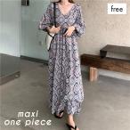 ワンピース マキシ丈ワンピース マキシワンピース レディース ロング ロング丈 マキシ丈 ゆったり ワンピ 夏 半袖 七分丈 体型カバー マタニティ 妊婦