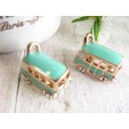 チャームバス２個セットエメラルドグ...