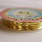  медь тросик код золотой цвет Gold 1mm×2.5m #co-m4