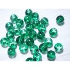 ビーズ　8mm　ガラスビーズ　グリー