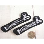 ワッペン　ファスナー　1枚　ジッパー　チャック　アイロンワッペン B左タイプ　　　#1124