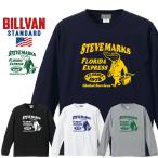【冬物クリアランス】BILLVAN スタンダード STEVE〜FLORIDA 長袖Tシャツ ロンT ビルバン アメカジ