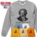 BILLVAN ヴィンテージプリント60‘ｓBEETHOVENスウェット裏毛 ベートーベン ビルバン アメカジ