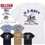 BILLVAN ミリタリー SEABEES U.S NAVY 半袖Tシャツ アメカジ