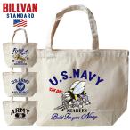 BILLVAN ヘビーキャンバス ミリタリー・肩掛けトートバッグ ビルバン帆布