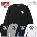 BILLVAN ビルバン B.M.C.X ヘビーウェイト バイカーズプリント ロングTシャツ ロンT 長袖 アメカジ
